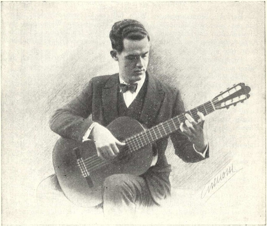 Sketch of Francisco Alfonso from a German journal.