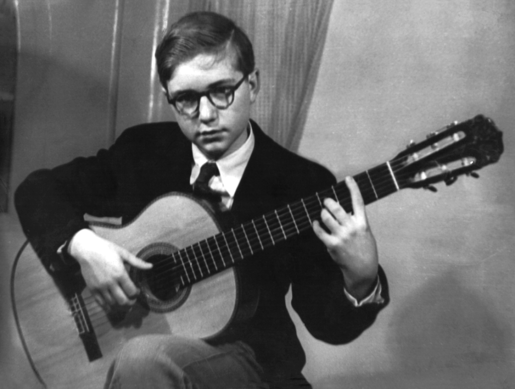 A very young Manuel Cubedo