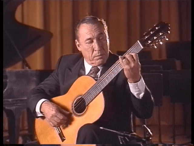 Still from Juan Mercadal's performance of television.